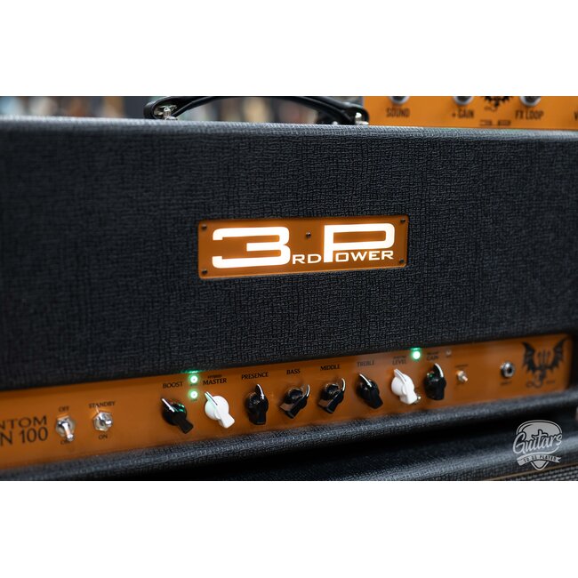 3rd Power Dragon Phantom DRGN 100 Amp Head & 212 Cab – Black & Gold