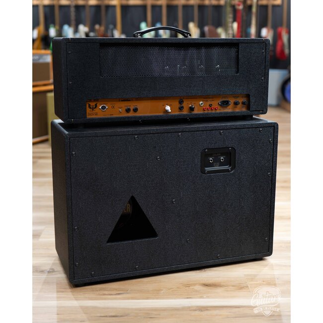 3rd Power Dragon Phantom DRGN 100 Amp Head & 212 Cab – Black & Gold