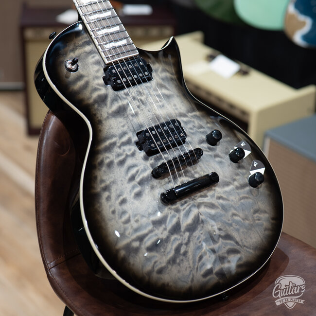 ESP LTD EC-1000T CTM Fishman Fluence Guitar – Charcoal Burst