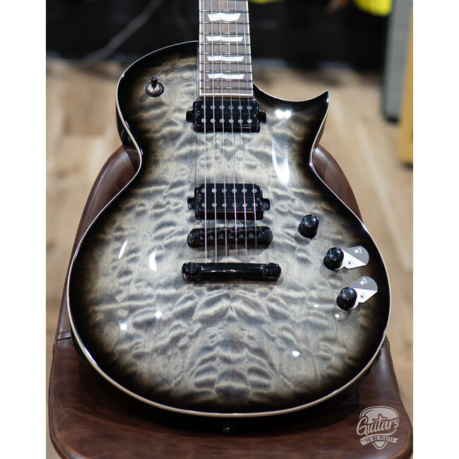 ESP LTD EC-1000T CTM Fishman Fluence Guitar – Charcoal Burst