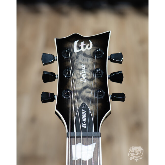 ESP LTD EC-1000T CTM Fishman Fluence Guitar – Charcoal Burst
