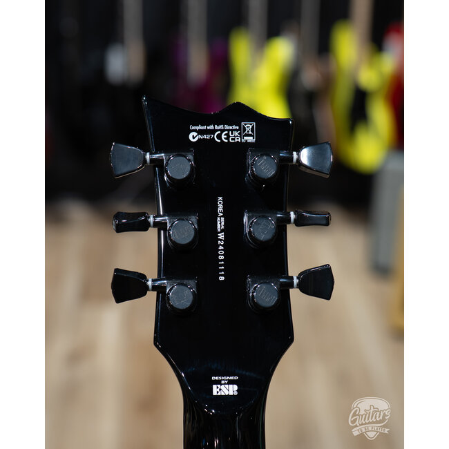 ESP LTD EC-1000T CTM Fishman Fluence Guitar – Charcoal Burst