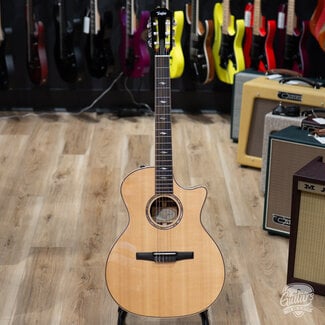 Used 2021 Taylor 814ce-N Acoustic/Electric Nylon String Guitar w/ Case