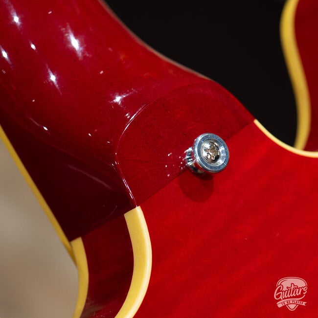 2024 Heritage Custom Core H-535 Guitar w/ Case – Transparent Cherry