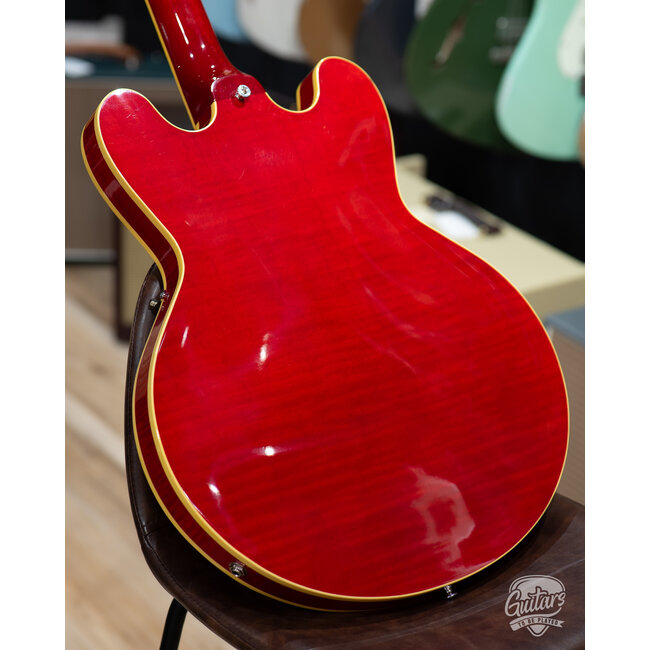 2024 Heritage Custom Core H-535 Guitar w/ Case – Transparent Cherry