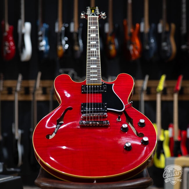 2024 Heritage Custom Core H-535 Guitar w/ Case – Transparent Cherry