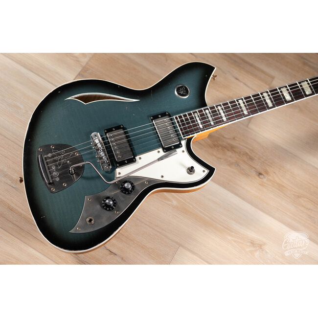 Novo Dealer Limited Miris JHH Maple Top Semi-Hollow Guitar – Pelham Burst