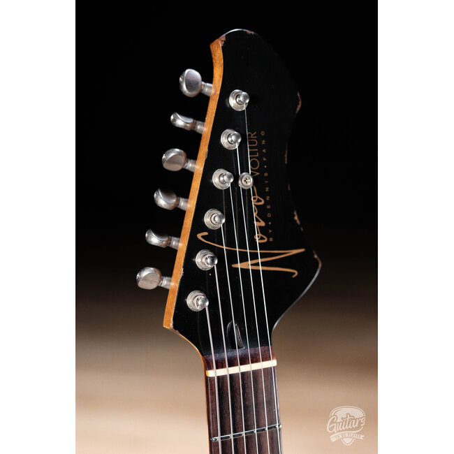 Novo Custom Voltur V2 Staple P-90/Humbucker Guitar – Gold Top Gold