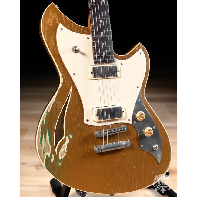 Novo Custom Miris P2 w/ 24.75" Scale & Lollar Firebirds – Gold Top