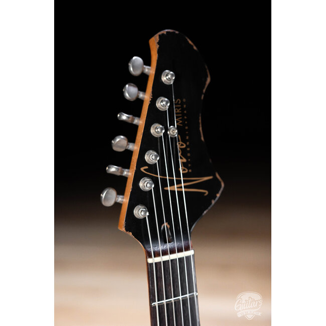 Novo Custom Miris P2 w/ 24.75" Scale & Lollar Firebirds – Gold Top