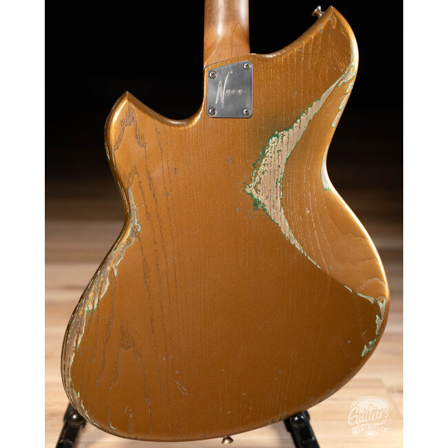 Novo Custom Miris P2 w/ 24.75" Scale & Lollar Firebirds – Gold Top