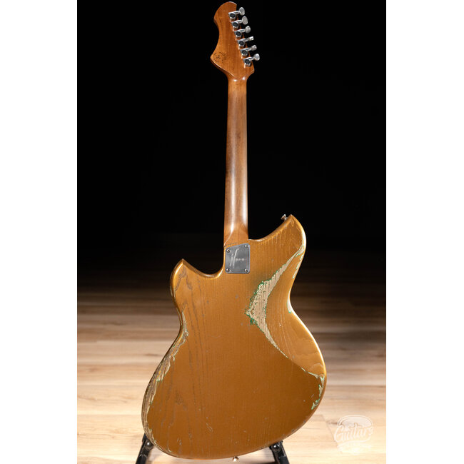 Novo Custom Miris P2 w/ 24.75" Scale & Lollar Firebirds – Gold Top