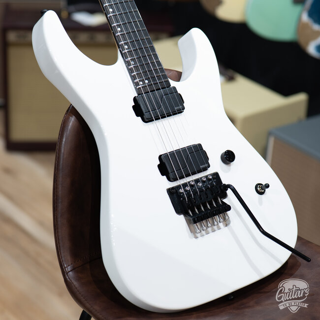 ESP E-II M-II Fishman Fluence Floyd Rose Guitar w/ Case – Snow White (B-stock)