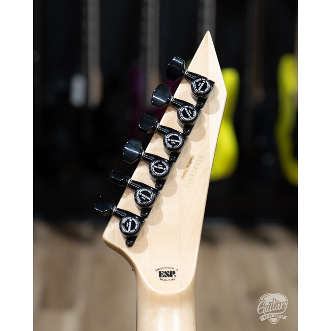 ESP E-II M-II Fishman Fluence Floyd Rose Guitar w/ Case – Snow White (B-stock)