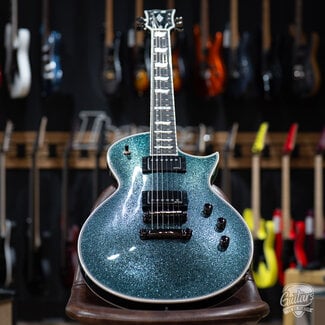 ESP Guitars ESP E-II Eclipse DB EMG Guitar w/ Case – Granite Sparkle (B-stock)