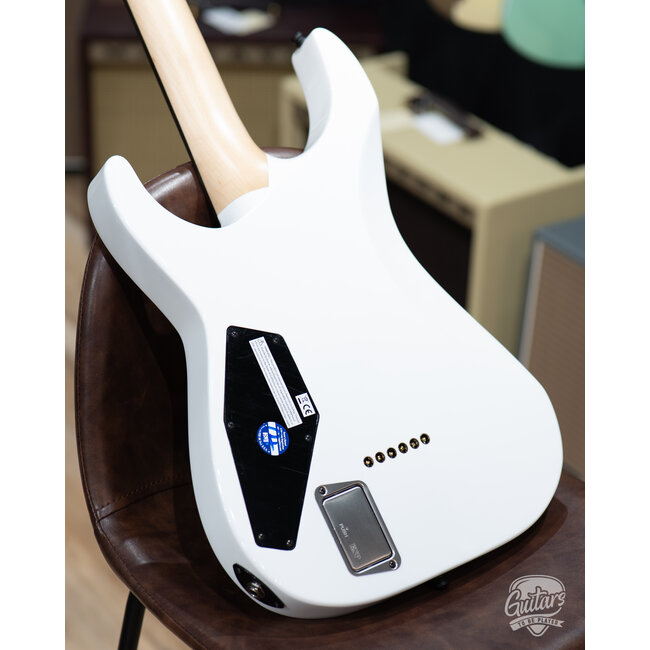 ESP E-II M-I NT Neck Thru Fishman Guitar w/ Case – Snow White (B-stock)