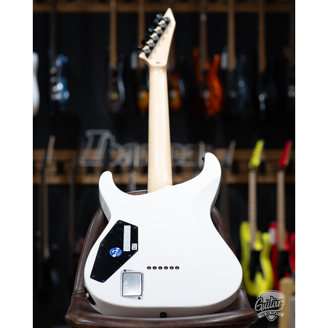 ESP E-II M-I NT Neck Thru Fishman Guitar w/ Case – Snow White (B-stock)