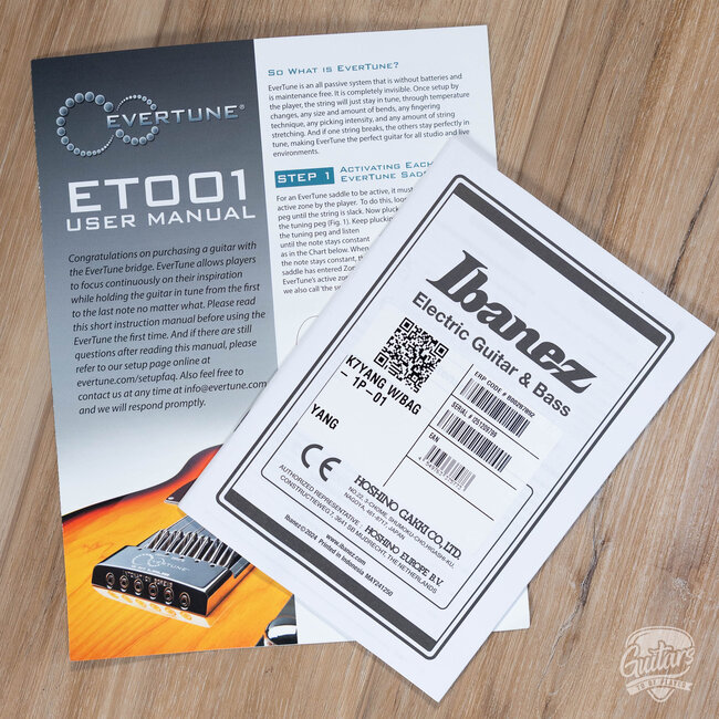 Ibanez K7YANG Head Korn Signature 7-String Guitar w/Bag – Matte White