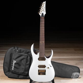 Ibanez Guitars Ibanez K7YANG Head Korn Signature 7-String Guitar w/ Gigbag – Matte White