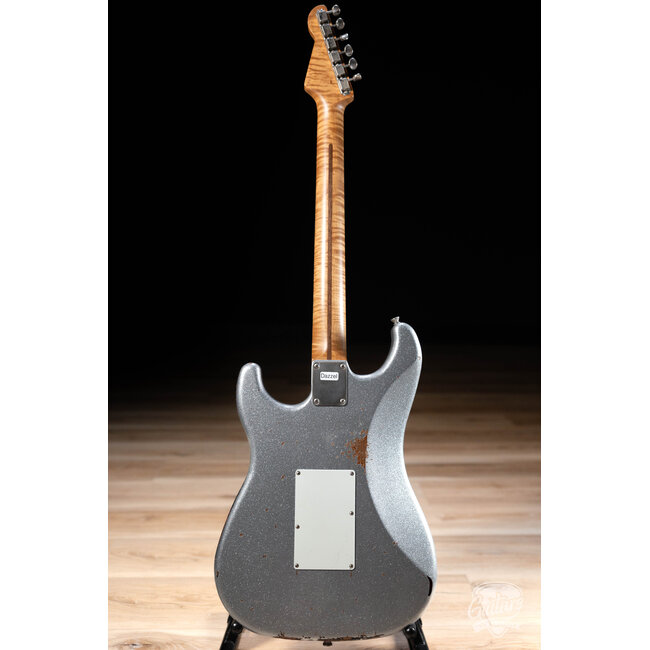 LsL Instruments Saticoy 22 HSS Floyd Rose Guitar – Ice Blue Sparkle over 3TSB