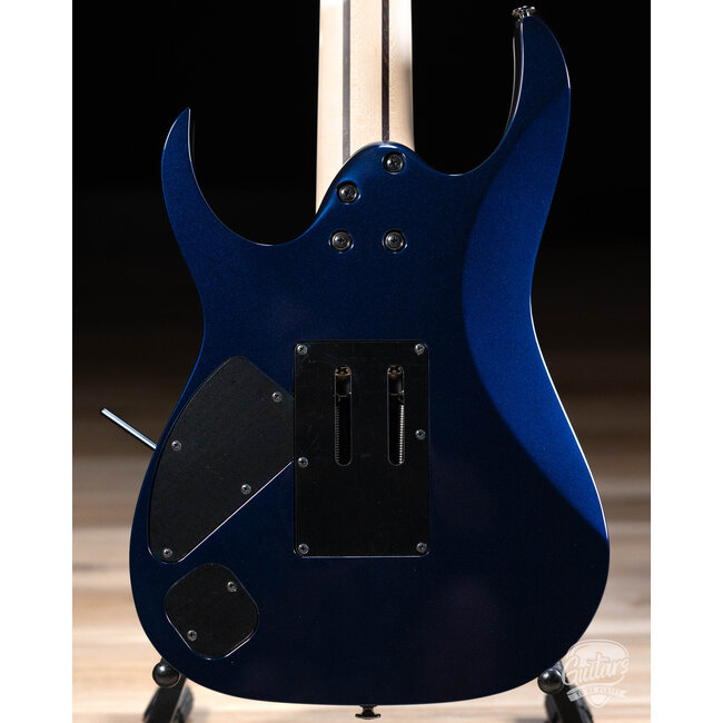 Ibanez RG2027RXL Prestige 7-String 27” Scale Guitar w/ Case – Dark Tide Blue
