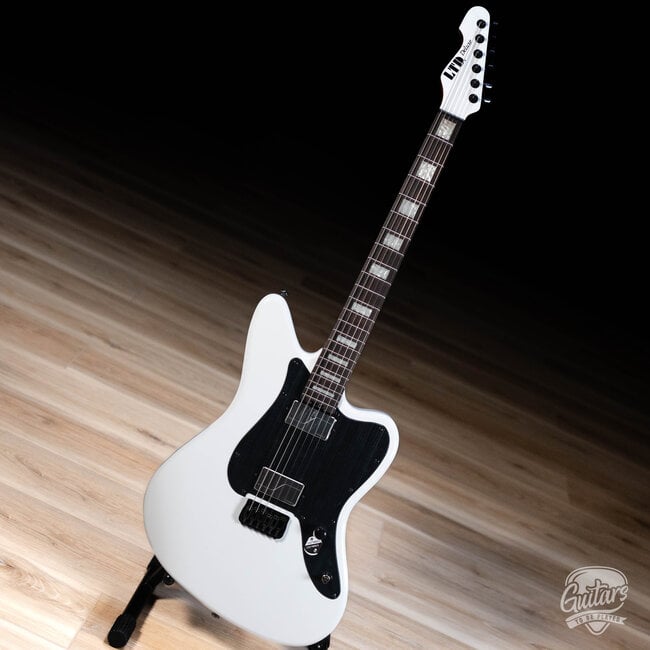 ESP LTD XJ-2HT 25.5" Swamp Ash Guitar w/ Fishman Modern – Snow White