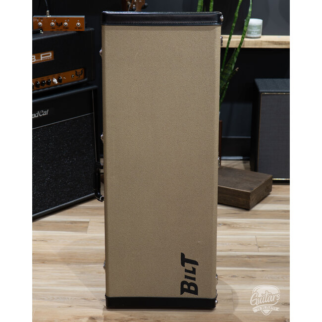 2020 Bilt Volaré Semi-Hollow Guitar w/ Case – "Hollywood Hills" Satin Burgundy Mist