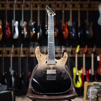 ESP Guitars ESP E-II M-II HT Neck Thru Guitar w/ Case – Black Natural Fade (B-stock)