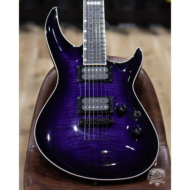 ESP E-II Horizon-III Neck-Thru Seymour Duncan Guitar – Reindeer Blue (B-stock)