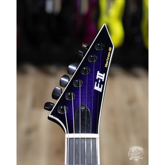 ESP E-II Horizon-III Neck-Thru Seymour Duncan Guitar – Reindeer Blue (B-stock)