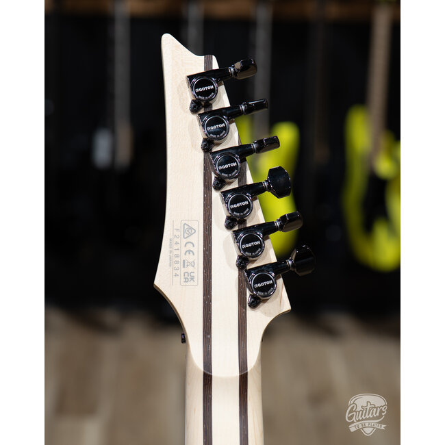 2024 Ibanez RG5120M Prestige HH Fishman Fluence Guitar w/ Case – Frozen Ocean