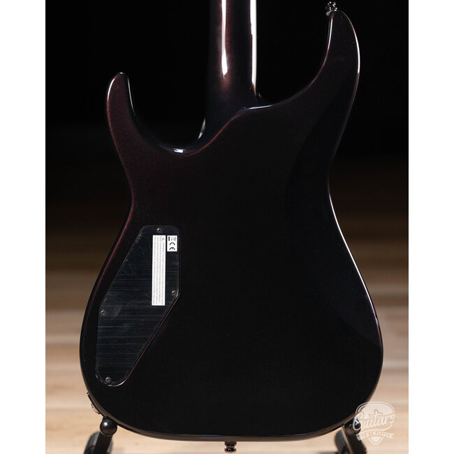 ESP Horizon NT CTM Burled Maple Top Guitar w/ Case – See Thru Red Burst