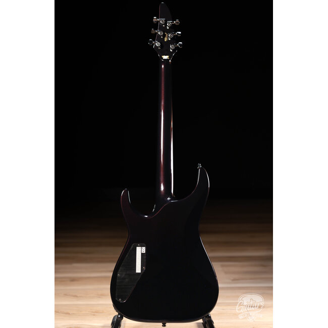 ESP Horizon NT CTM Burled Maple Top Guitar w/ Case – See Thru Red Burst