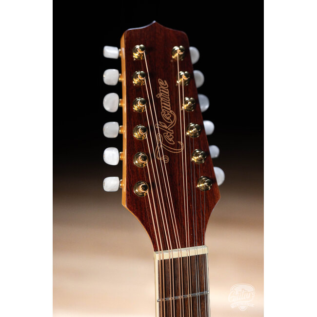 Takamine GD74CE-12U Unison 12-String Dreadnought Guitar w/ Gigbag – Natural