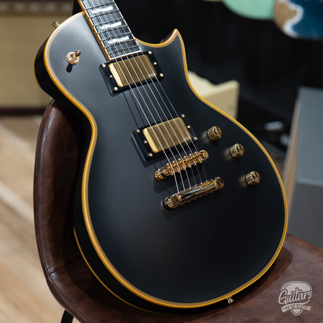 ESP E-II Eclipse DB EMG Electric Guitar w/ Case – Vintage Black (B-stock)