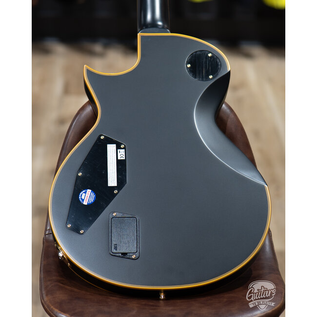ESP E-II Eclipse DB EMG Electric Guitar w/ Case – Vintage Black (B-stock)