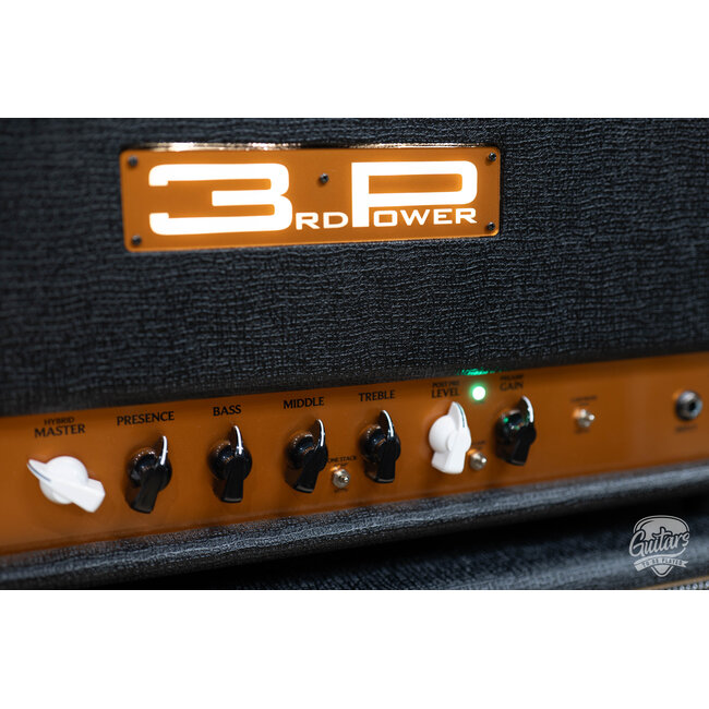 3rd Power Dragon Phantom DRGN 45 Amp Head w/ Single Button FTSW – Black & Gold
