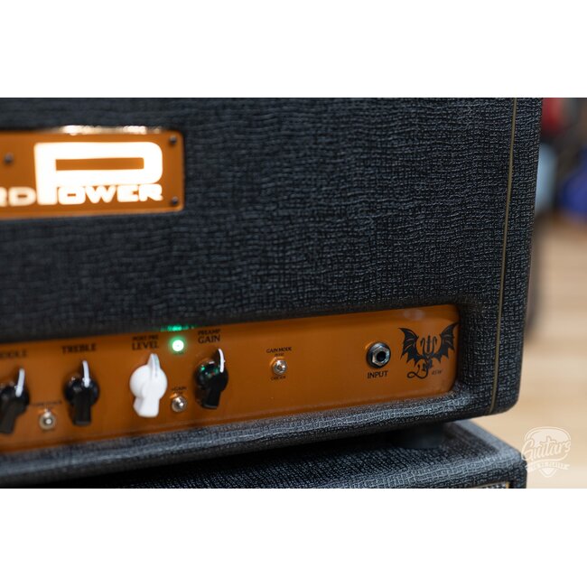3rd Power Dragon Phantom DRGN 45 Amp Head w/ Single Button FTSW – Black & Gold