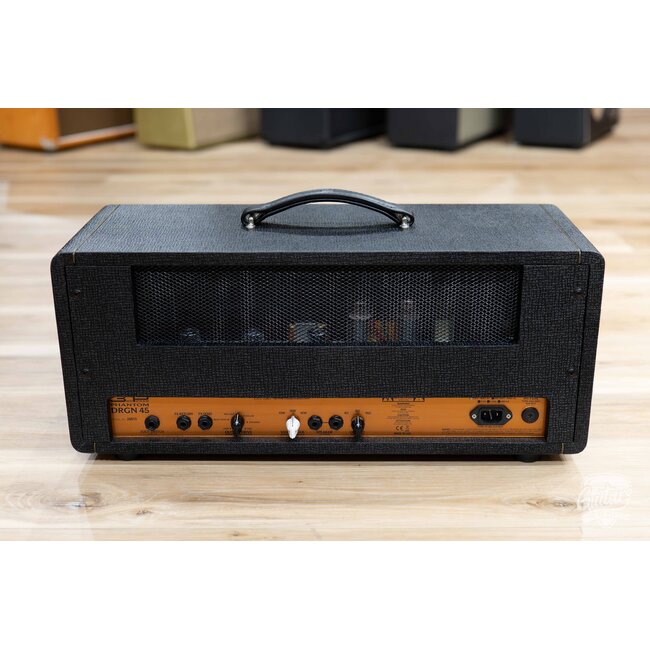 3rd Power Dragon Phantom DRGN 45 Amp Head w/ Single Button FTSW – Black & Gold