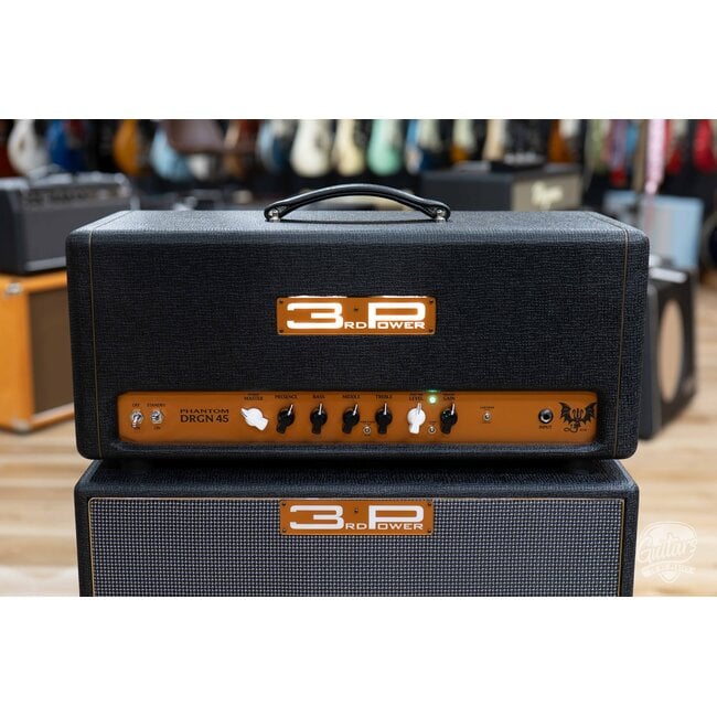 3rd Power Dragon Phantom DRGN 45 Amp Head & 112 Cab – Black & Gold