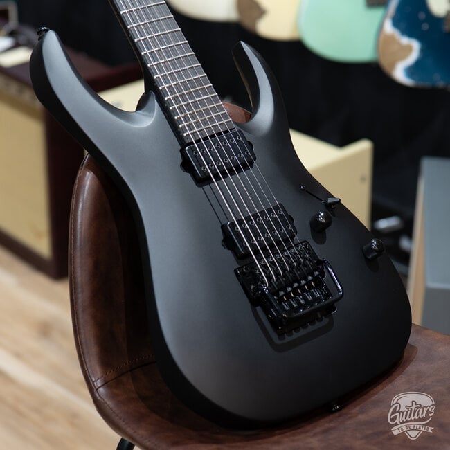 Ibanez K7YIN Munky Korn Signature 7-String Guitar w/Bag – Matte Black (Demo)