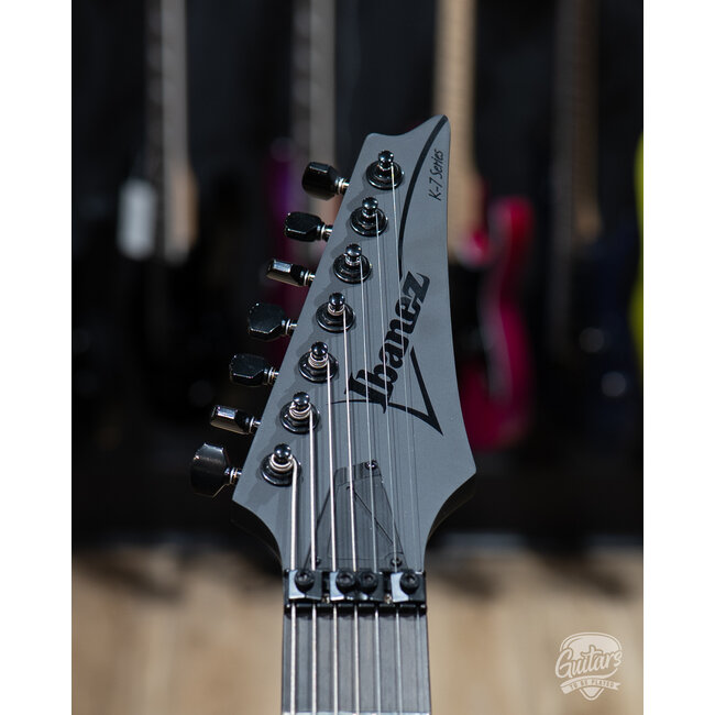 Ibanez K7YIN Munky Korn Signature 7-String Guitar w/Bag – Matte Black (Demo)