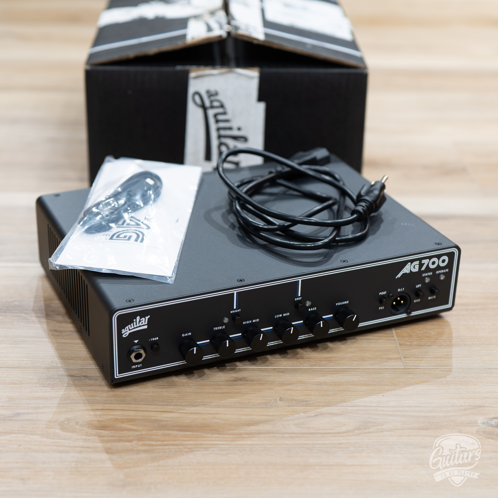 Aguilar AG700 V2 700 Watt Bass Amp Head (Demo) - Guitars To Be Played