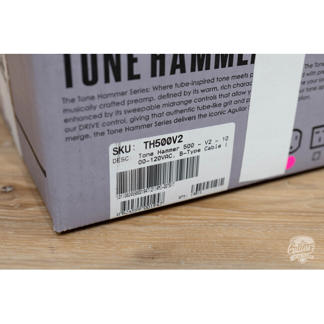 Aguilar TH500 V2 Tone Hammer 500 Watt Bass Amp Head (Demo)