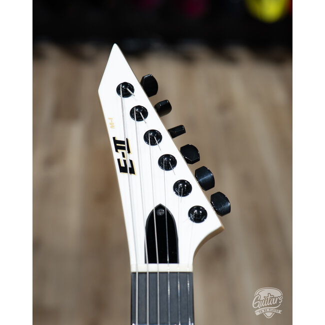 2025 ESP E-II M-I NT Neck Thru Fishman Guitar w/ Case – Snow White
