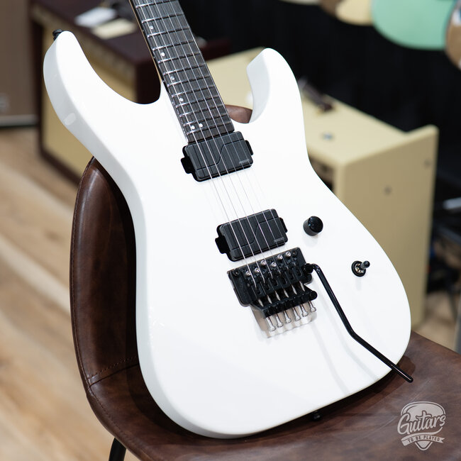 ESP E-II M-II Fishman Fluence Floyd Rose Guitar w/ Case – Snow White (B-stock)