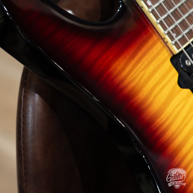 2003 Ibanez RGT3020 Flame Maple Guitar w/ Case – Desert Sunburst