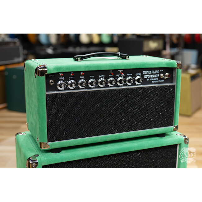 Amplified Nation Wonderland Overdrive V2 Tube-Rect 50W Head & Cab –Emerald Suede