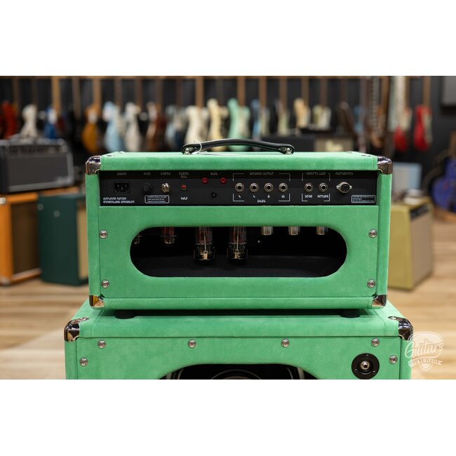 Amplified Nation Wonderland Overdrive V2 Tube-Rect 50W Head & Cab –Emerald Suede
