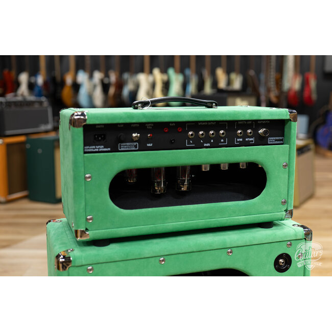 Amplified Nation Wonderland Overdrive V2 Tube-Rect 50W Head & Cab –Emerald Suede